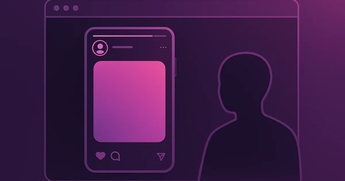 Web-based anonymous Instagram Story viewer running in a browser with no app installed