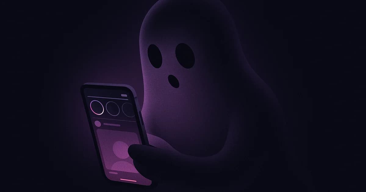 Instagram Story viewer list with no viewers shown illustrating anonymous viewing