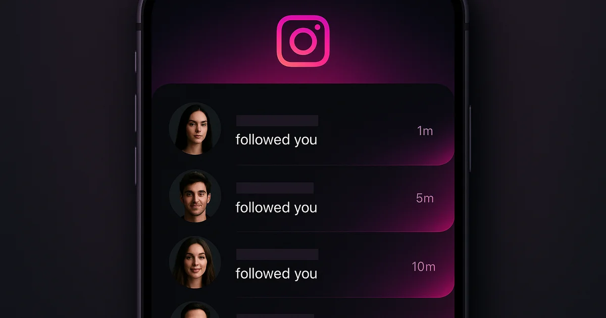 Ranked list of Instagram activity tracker apps with feature badges and ratings