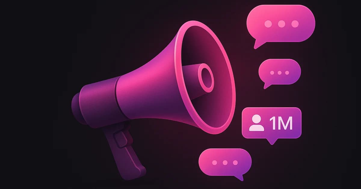 Instagram broadcast channel interface showing creator sending messages to followers with join button and channel settings