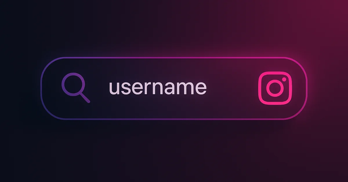 Instagram Story viewer search bar with a username entered showing anonymous Story results