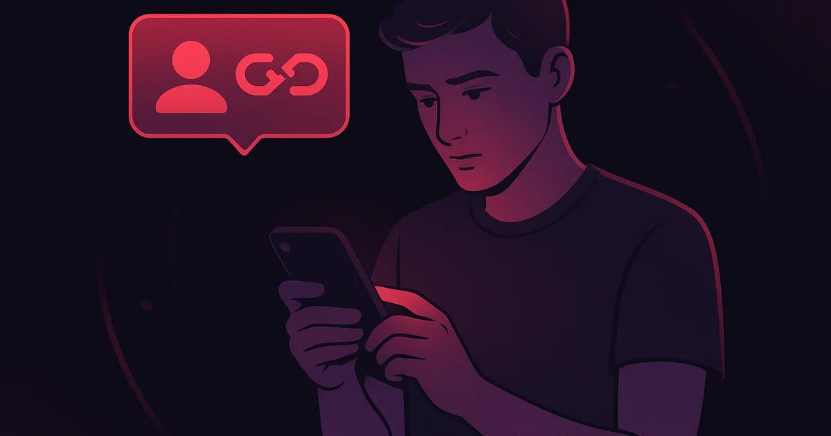 An Instagram user's follower count drops on their profile as a notification displays the person who unfollowed them