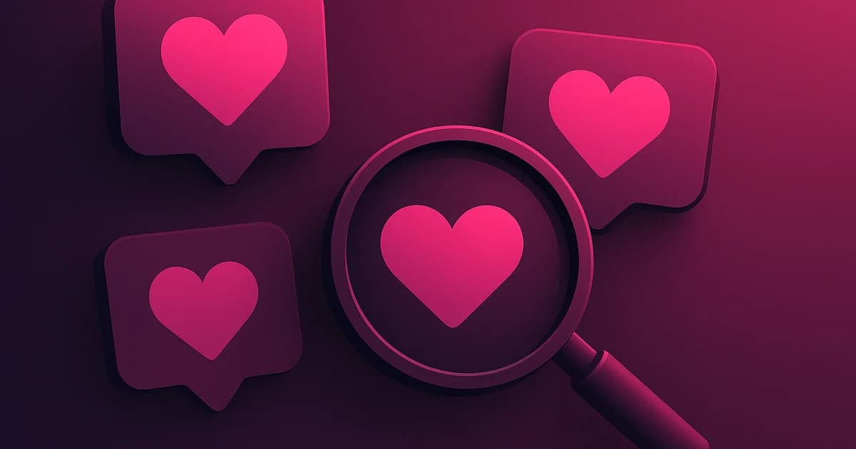 Instagram like activity hidden behind privacy settings with alternative tracking methods shown